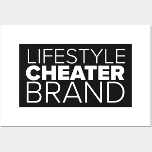 Lifestyle Cheater Brand Posters and Art